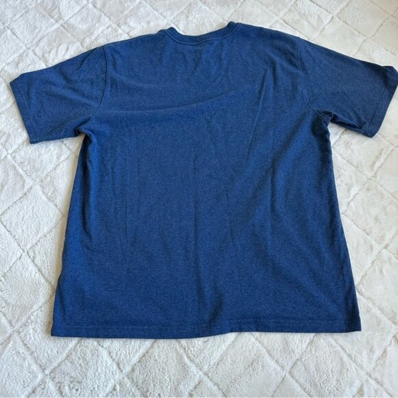 Carhartt | Navy Loose Fit Heavyweight Short Sleeve Pocket T-Shirt | Size Large - Picture 3 of 9